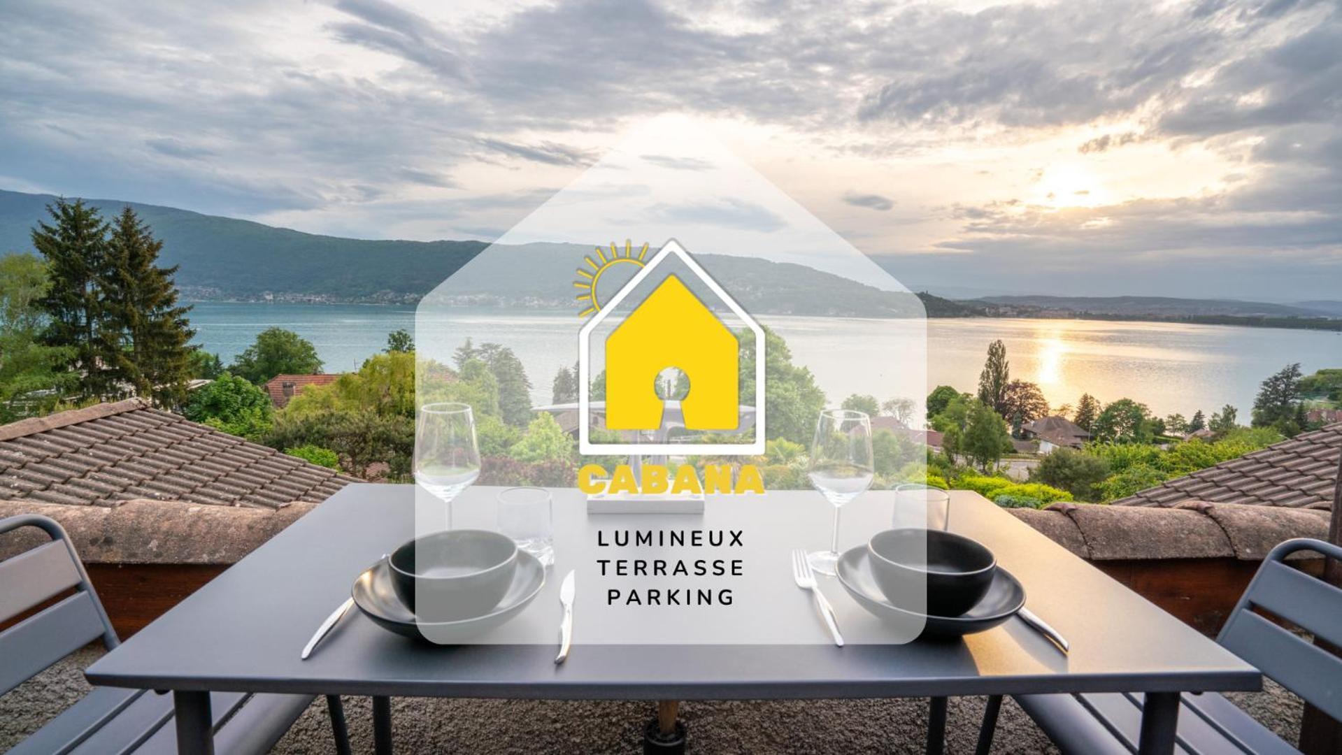 Cabana & Sunset - Terrasse , Parking & Lac Veyrier-du-Lac Eksteriør billede